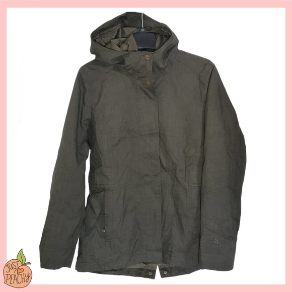 The North Face Jackets & Blazers - The North Face HYVENT Primaloft 3-in-1 Jacket & Trench Coat L Army Green/Brown